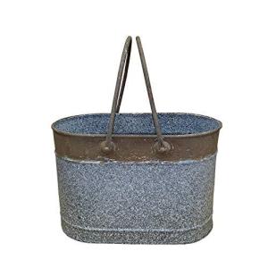 アビテ ピエトラ オーバルカン WOA-605-AA ブリキ 27.5×15×18cm