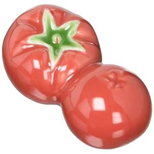 光陽陶器 箸置き 赤 約4.5×2cm トマト箸置き 21310