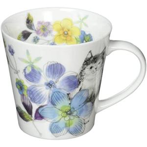 セラミック藍 うらら猫 マグカップ 青 23004
