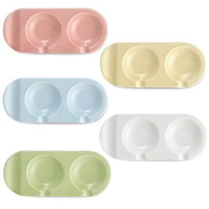 CtoC JAPAN Select 一人暮らし 食器 カトラリーレスト 5色組 マルチ W 15cm xD 7cm xH 1cm 日本製