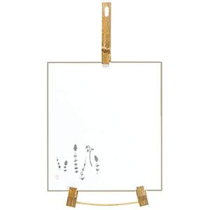 山下工芸 ライフスタイル ナチュラル W17.5×D2×H4.5cm 日本製 色紙立て掛け ゴマ竹 213232