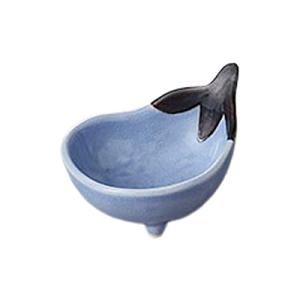 山下工芸 小鉢 珍味入れ 青釉ナス型珍味 8.2×6.2×4.8cm 711247573