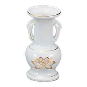 山下工芸 仏具 神具 花瓶 金蓮6.0並仏花瓶 15cm 794033471