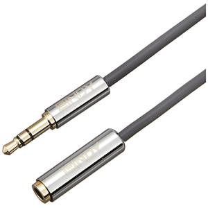 LINDY 3.5mm延長オーディオケーブル クロモライン 5m