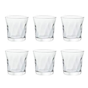 アデリア グラス クリア 95ml モール 6客入 日本製 B-2323