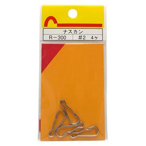 WAKI ナスカン R-300 #2 4個入り