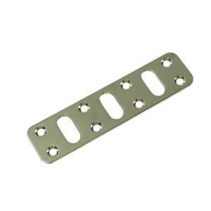 MYST 取付金具 シルバー色 幅25×長さ100×厚み2mm  DIY用