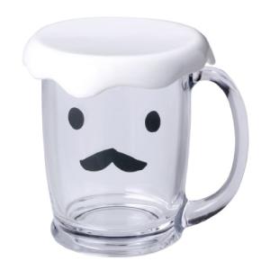 サンアート おもしろ食器  ボーイ ビールグラス ジョッキ 300cc クリア SAN1551