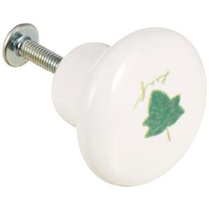 アイワ 陶器ツマミ 32mm リーフ 00113314-1 AP-552L