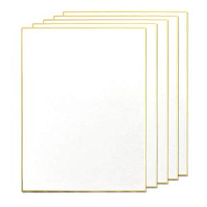 長門屋商店 シ-845W 色紙 奉書 5枚パック 国産