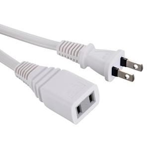 5m延長コードストレートプラグ白