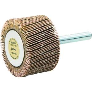 TRUSCO ミラクルフラップホイール 外径40X厚25X軸6 5個入 80# MR4025-80