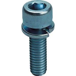 TRUSCO ばね座金組込六角穴付ボルト スチール M8X20 10本入 Y15S-0820