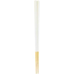 かのりゅう waguri 家庭用食洗機対応 栗の子供五角箸A 2~3歳用 ホワイト 約14.5cm S21-7-3n×2膳