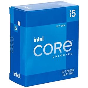 Intel Core i5-12600K 12.世代デスクトッププロゼッサー (Basistakt:3.7GHz Turboboost:4.9GHz