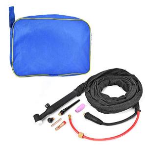 TIGトーチ 空冷溶接ガン リフトタイプ4メートルケーブル空冷溶接ガン 溶接機器 WP26V SR 26V 200A EUプラグ 重銅構造 シンプルで