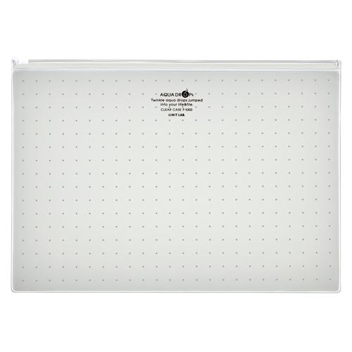 文具　10482　リヒトラブ クリヤーケース　Ｌ（Ａ４）乳白 F-5303-1