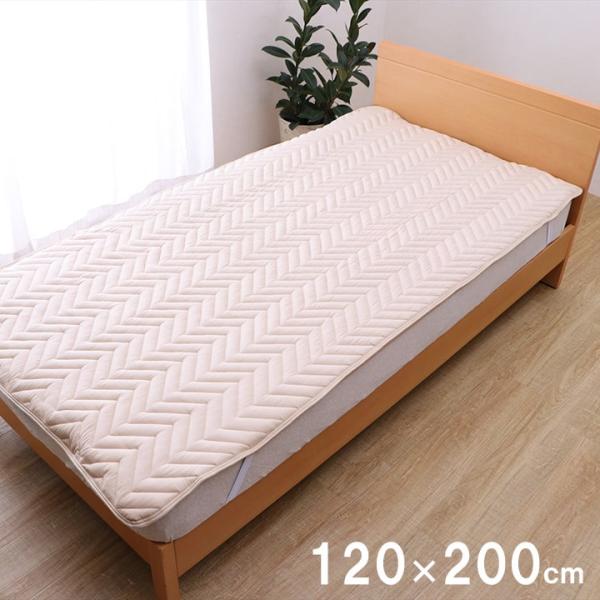 ベットパッド防ダニ セミダブル 敷パッド 120X200　1192040370201