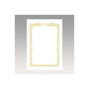 文具　66441　タカ印 ＯＡ賞状用紙　白　Ａ３判横書用 10-1081