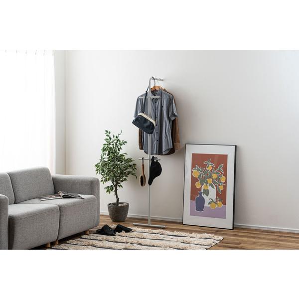 東谷　ハンガー　MIP-70GY　グレー　スタンドハンガー 立てかけ 壁面収納 収納 洋服掛け 部屋...