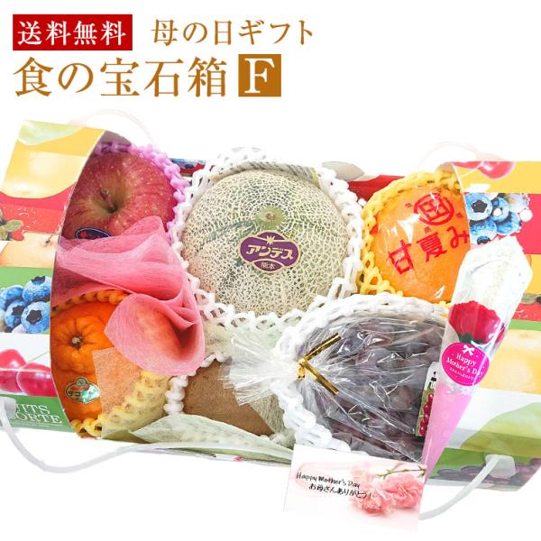 母の日2026【母の日用】果物ギフト 食の宝石箱【Ｆ】フルーツバスケット 母の日 予約 母の日専用 ...