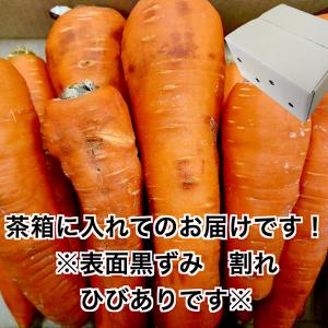 食品ロス 国産人参訳ありB級約3K箱 北海道他...の詳細画像1