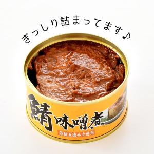 福井缶詰 鯖缶 味噌煮 3缶 缶詰 高級 サバ...の詳細画像1