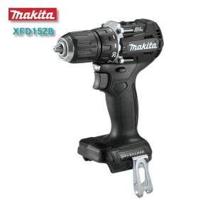 マキタ XFD15ZB 電動ドリル ドライバー ブラシレス 18V 充電式 MAKITA 黒 純正品 本体のみ サブコンパクト DF487DZ 同仕様 XFD15Z ブラックモデル｜fukuichi-store