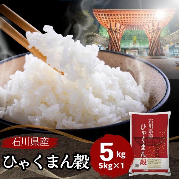 米 ひゃくまん穀 5kg 石川県産 白米 令和5年産 送料無料