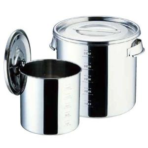 YUKIWA ユキワ UK 18-8 目盛付 キッチンポット 17cm 3.8L 手無 三宝