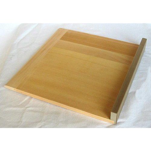 蕎麦打ち道具 木製こま板手無大  1-0400-0701