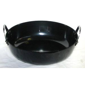 天ぷら鍋 鉄厚板揚鍋39ｃｍ 9-0430-0405 1-0432-0405｜fukuji-net