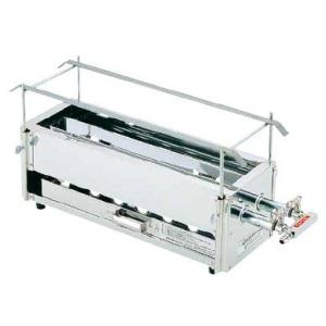 18-0二本パイプ焼鳥器（小） 8-0725-04