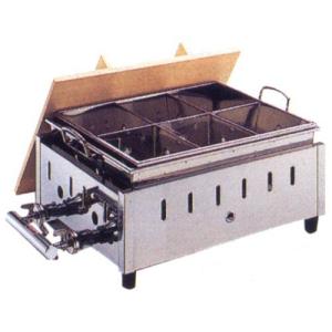 EBM 18−8 おでん鍋 8寸（24cm）13A / 業務用 4ッ仕切