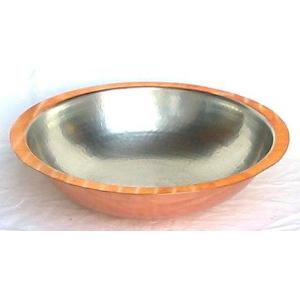 純銅製 山菜鍋 33cm 木蓋付き(燕三条製 銅製 銅鍋 銅製品 純銅 銅 鍋