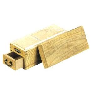 木製 かつ箱 いろり端 旨味（キハダ材）/かつお節削り器 1-0446-1001