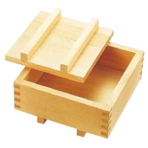 押し寿司型 木製押し枠（桧材）外寸15cm   1-0546-2601