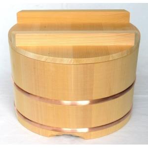 飯台 寿司桶 木製 銅箍飯台（サワラ材）66cm 1-0538-0113 : 料理道具