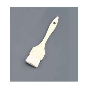 鉄板焼き用品 プラ柄 白ハケ(山羊毛)30mm ...の商品画像