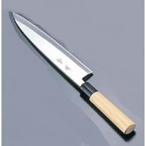 和包丁 雪藤 中霞・玉白鋼 マグロ切包丁 （片刃） 54cm 1-0298