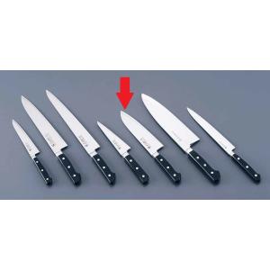 包丁 SABUN（サブン）ステンレス鋼 黒合板 ツバ付 出刃（片刃）21cm 1