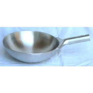 中華鍋 片手中華鍋 純チタン 北京鍋33cm 1-0426-0203 : 料理道具の