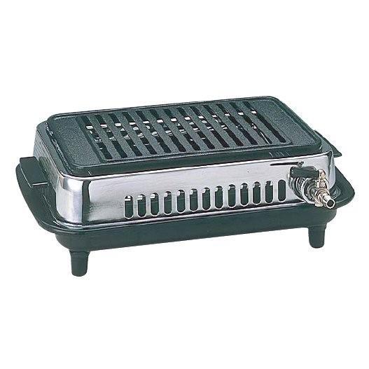 焼肉ロースター 高級焼肉機 じゅん Y-77C型 ガス式 卓上用 9-1018-04 1-1021-...