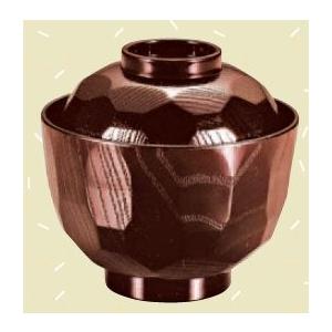 お椀 小吸物 汁椀 蓋付き 耐熱ニュー亀甲小吸椀...の商品画像