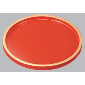 お盆 DX懐石丸盆 シャンパンゴールドアクア 7寸 ABS樹脂 f8-85-22