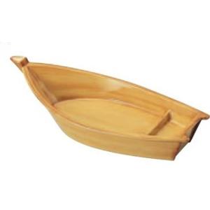 福井クラフト 舟盛器 快慶盛舟 白木（1〜2人用） ABS樹脂35cm f8-396-6