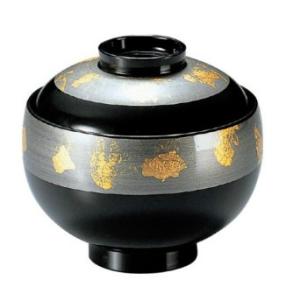 前菜盛皿 半月千筋隅折皿 黒渕朱 ABS樹脂 f8-468-1 : 料理道具の