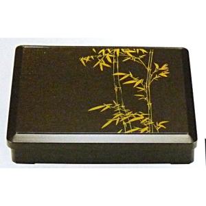 弁当箱 尺1木目松花堂用六ツ切幕の内仕切 朱天黒 f8-770-8 : 料理道具