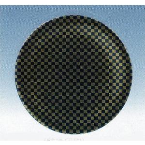 回転寿司皿 15cm 紺市松金粉蒔（特殊印刷） 耐熱ABS樹脂 食洗機対応 f8-835-14