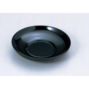 茶托 2.8寸 ダルマ茶托 黒 ミニサイズ 木質 f8-1082-1